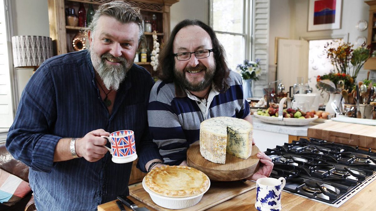 reallygarlicky's tweet photo. What a blast from the past! Our @HairyBikers Best of British episode has re-run on BBC2 this afternoon. Thank you to everyone for your lovely messages. What a great way to start the year! https://t.co/GwSxpDvG2g https://t.co/RHmZtLKm3n