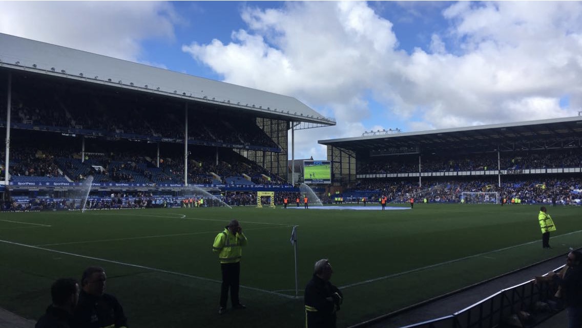 It's true when people say the best English football atmosphere is on Merseyside, but contrary to popular belief it resides on the blue half of Stanley Park. Z Cars, a raging Gwladys Street and a proper old stadium that still has wooden seats in the away end. Avoid the scouse pie