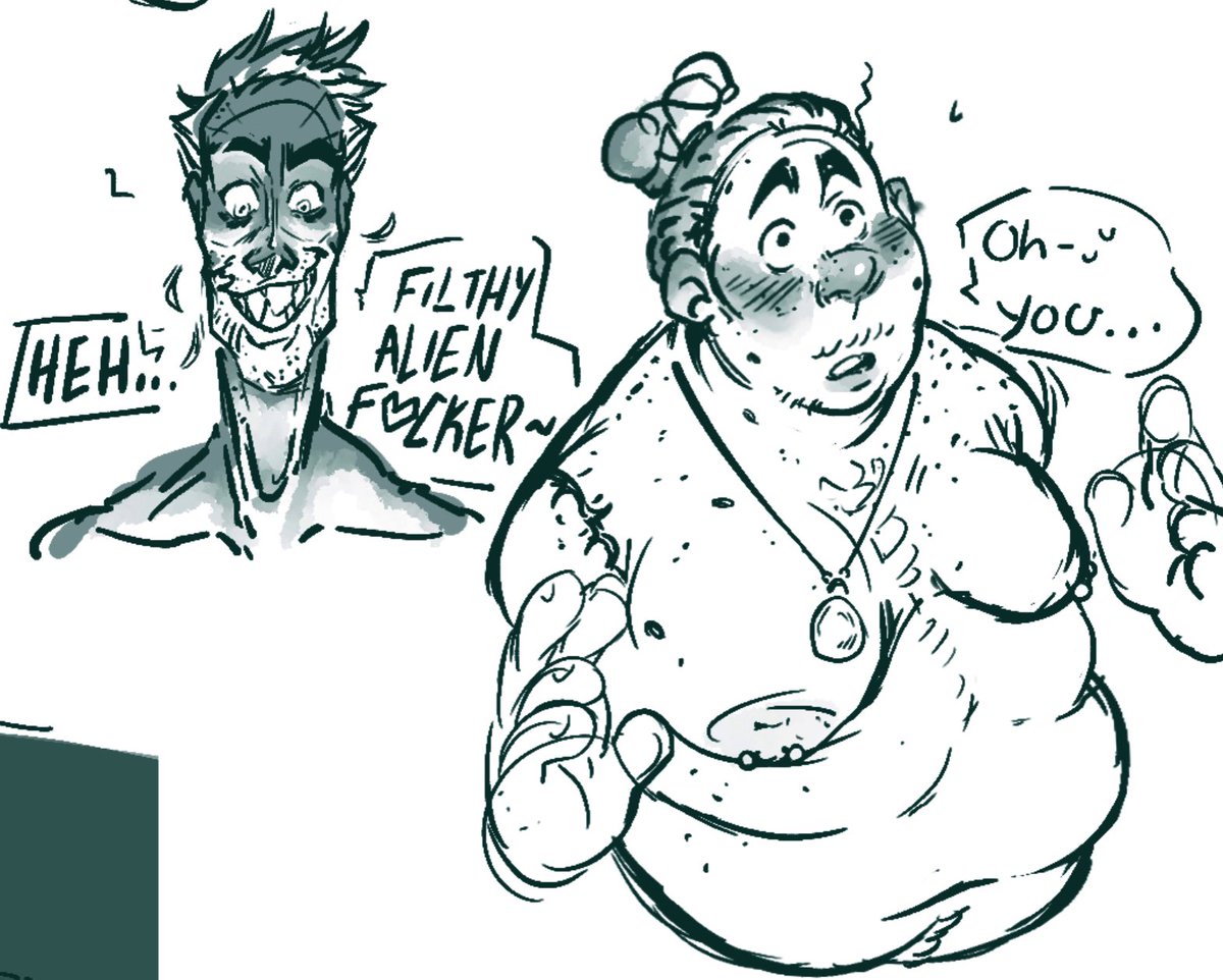 Gluttonbuttons's tweet photo. Among us ocs, because I'm THAT late to the party; mostly so I can get the leftovers. https://t.co/myKxXGS9Bv