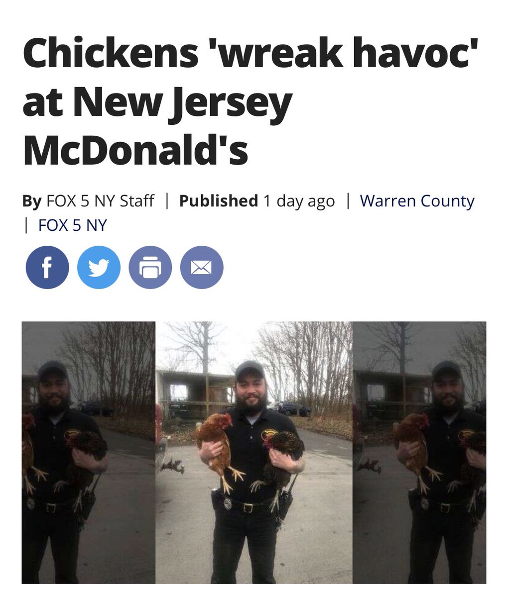 HarrisonSmith85's tweet photo. The uprising begins.
βToday McDonaldβs tomorrow Chick-Fil-A!β https://t.co/UYu13uqMsj