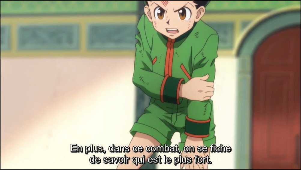 - Laisser Gon vivre et gagner le prochain duelDonc si on analyse, Hanzo avait donc tout intérêt à le laisser gagner, les autres choix possibles étant forcément moins rentables pour lui tout le monde n’ayant pas le même mentale d’acier que Gon