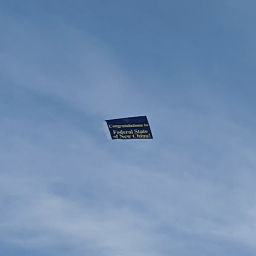 you may be vaguely aware of them bc of the one incident of planes flying over ny dispersing banners like this. most of the posts i see abt it are kind of puzzled in an amused way. tbh it was funny! bc no one knows who tf they are, just trolls! it is not a joke to me.