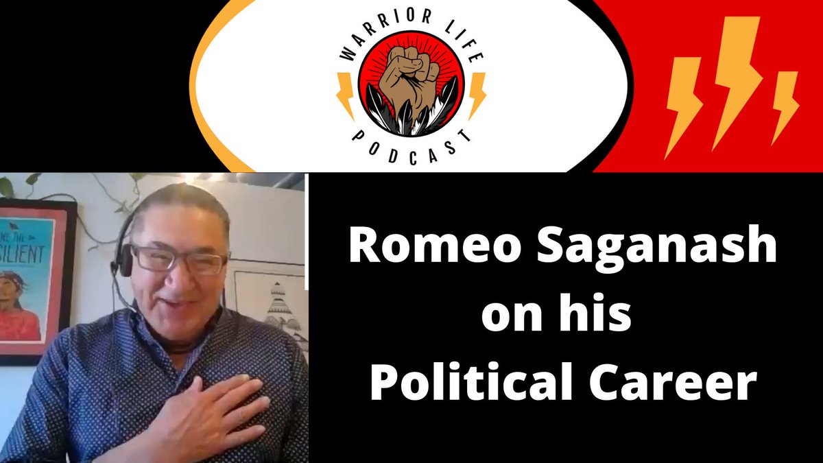In case you missed it yesterday, here is this week's Warrior Life podcast convo with former NDP MP @RomeoSaganash on his political career & the many decades of work he put into protecting Indigenous rights! #warriorlifepodcast #Indigenous #NativeTwitter soundcloud.com/pampalmater/ro…