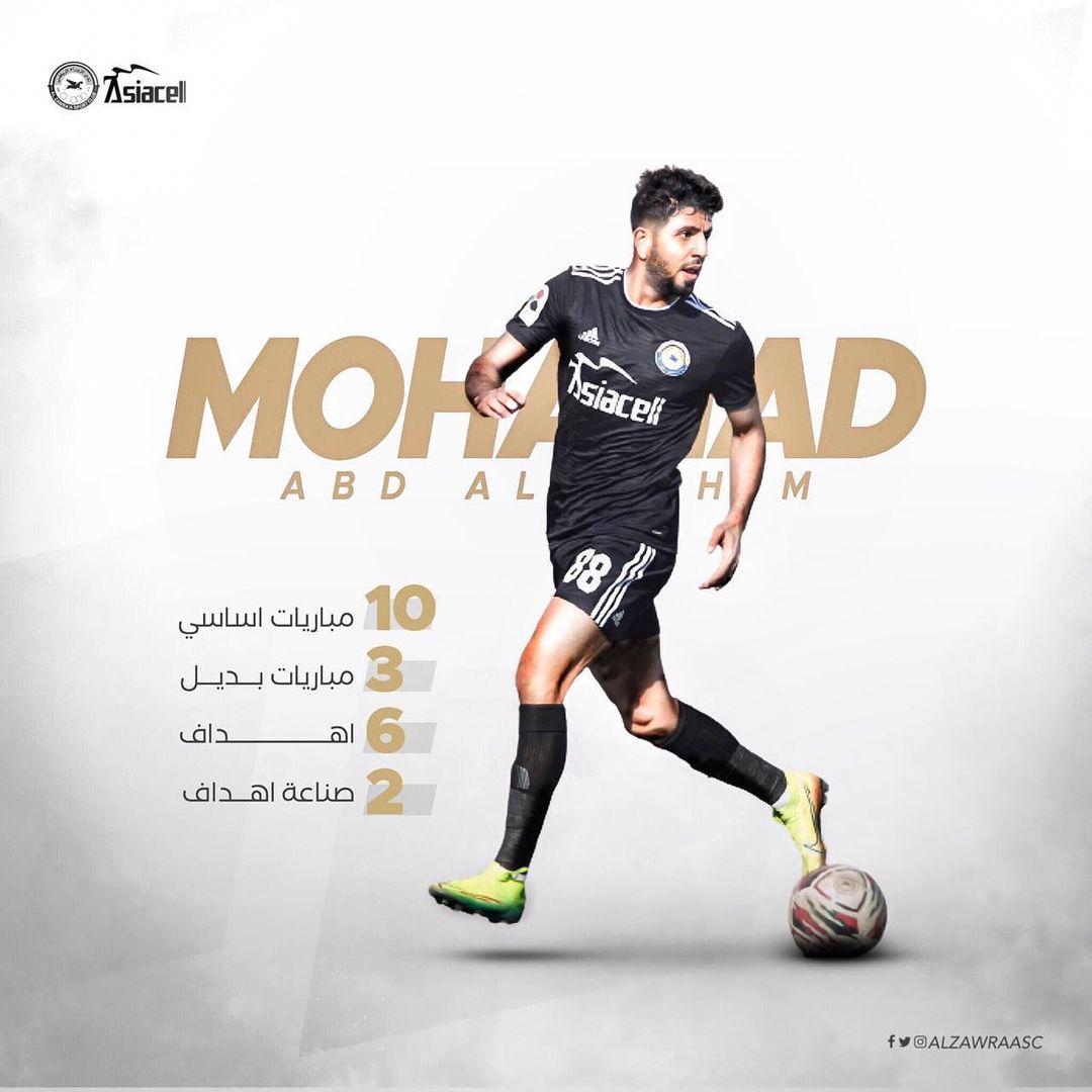 alzawraasc's tweet photo. ارقام #مهند_عبدالرحيم  @Mohanad_R8 في الـ3️⃣1️⃣ جولة السابقه من الدوري.
#الزوراء https://t.co/q9vQJTIGEO