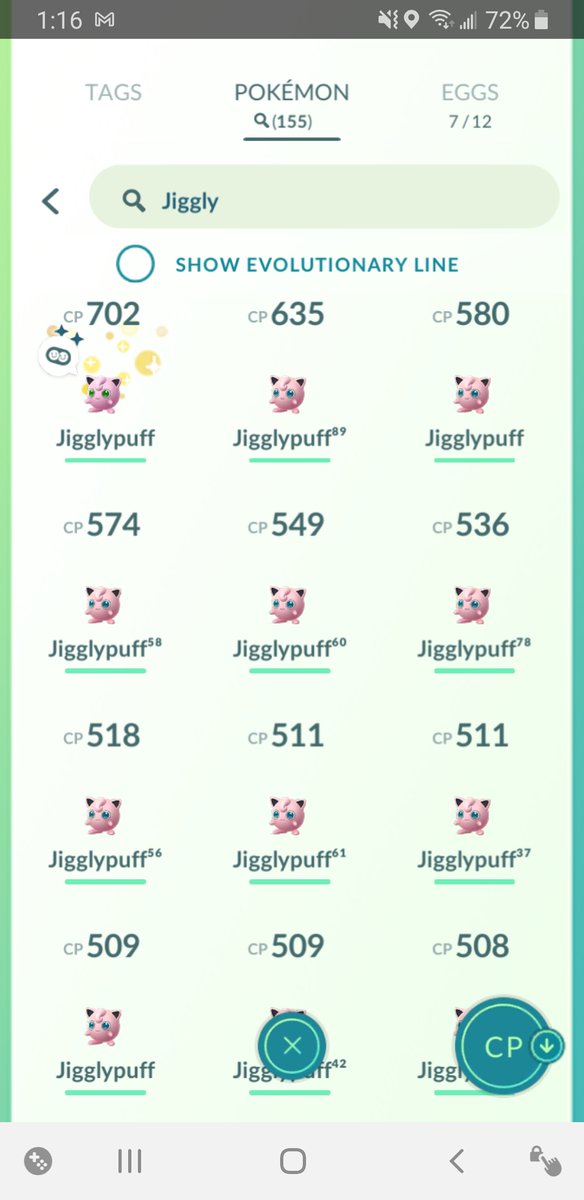 TheDeringer's tweet photo. Hey #PokemonGOTourContest I want to be a trainer in Pokemon Go! Not sure how many Jigglypuff obsessed players you have, but I have to be close to the top. I've never deleted a Jigglypuff I've caught. I have 155 right now! Of course my buddy is a shiny Jigglypuff. Consider me! https://t.co/qwMuyMF5pX
