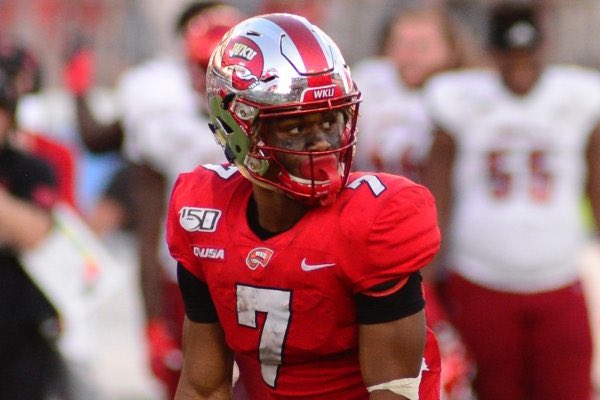 b_drake3's tweet photo. Blessed to receive an offer from Western Kentucky University #GoTops 🔴⚪️ #AGTG https://t.co/KAF9CrXhU8