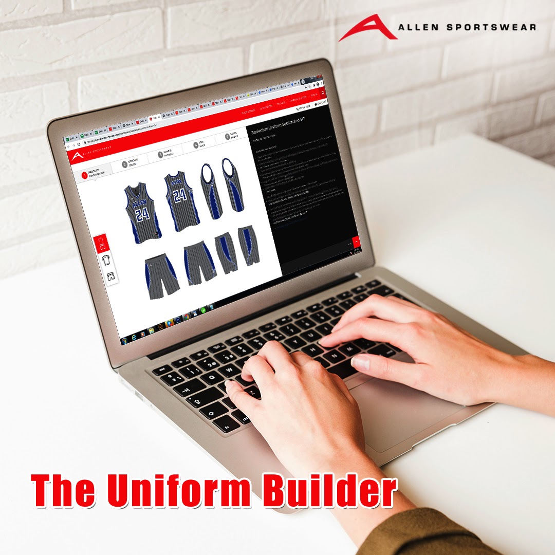 AllenSportswear's tweet photo. Try The #UniformBuilder platform on #AllenSportswear and give your designing skills a great start in 2021! Click ASAP, and https://t.co/uLDUvUcIlx feel the zeal inside!
#Allensportswear #basketballuniforms #basketballplayer #basketballgame #basketballlife https://t.co/cQ1aZXb1Cf