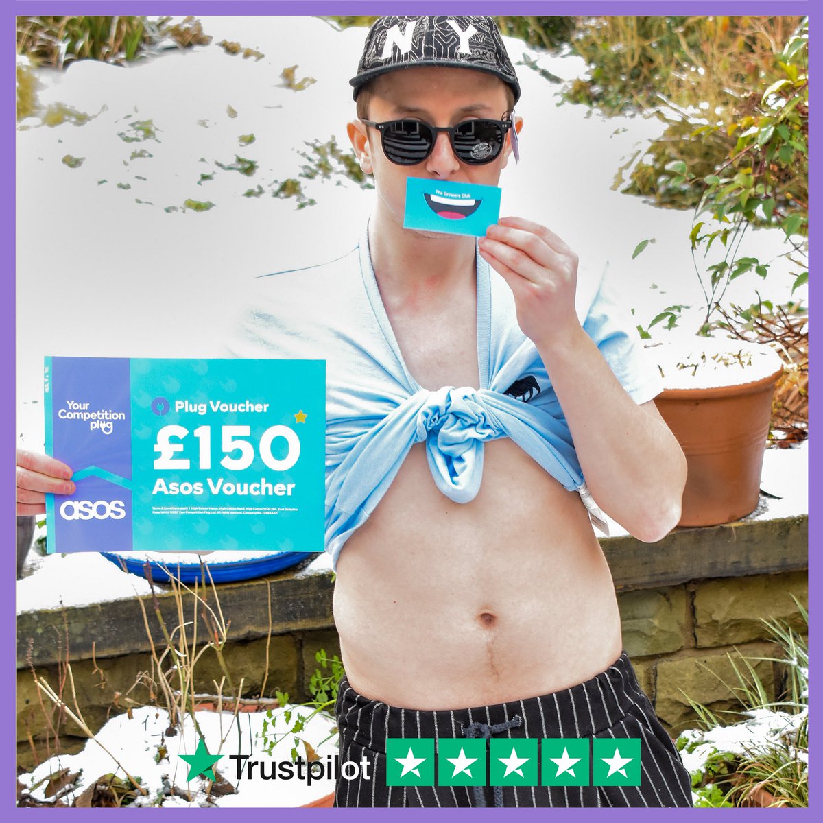 YourCompPlug's tweet photo. Congratulations to Felix from Keighley😆 

Kit your wardrobe out with some more suitable winter attire with your £150 ASOS Voucher💷 https://t.co/uq7GSIESHj