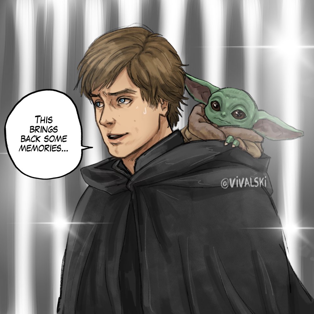 *Yoda's Jedi training flashbacks*
#StarWars #TheMandalorian #Grogu 
