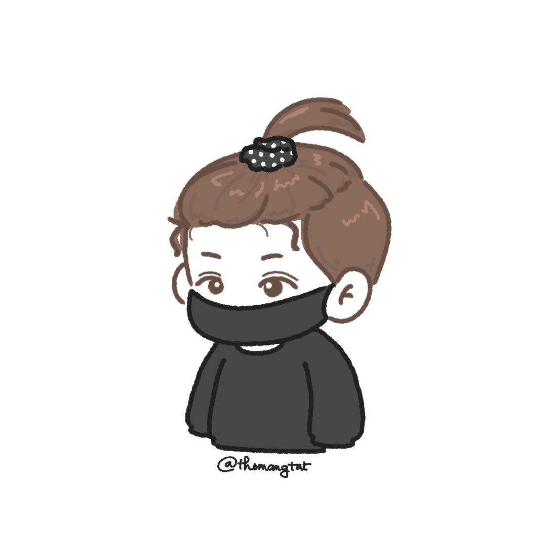thomangtat's tweet photo. 사과머리 윤쫑쫑 @pledis_17 #SEVENTEEN #seventeenfanart #세븐틴 #정한 https://t.co/Fn6os3Gy3R