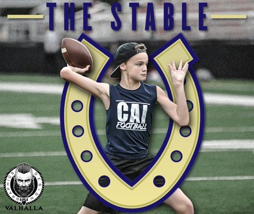 QBcoach1's tweet image. Our guy @QBCody4Ryan #TheStable #SpinItAthletics