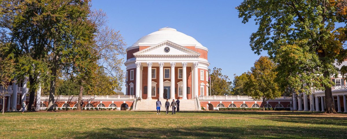 Next, 1099 students named their fav spots on campus & where they spent the most time. High SES students named more public spaces, esp iconic places like UVA's Rotunda. And the more students used public spaces, the more they felt they belonged. 3/n