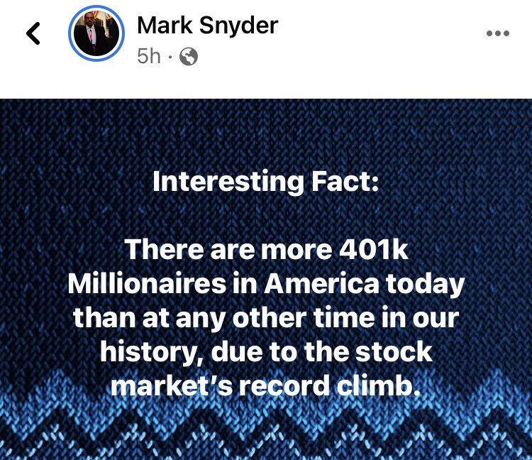 MediaMan2009's tweet photo. #TrumpEconomy #RecordEmployment #StockMarketRecords then came #ChinaVirus #MillionsUnemployed #300000Dead #ChinaJoeBiden #Capitulation but the stock market endures. https://t.co/Kyj876NxOO