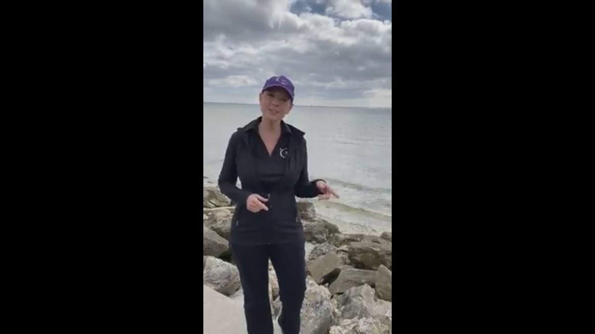 ACSTampa's tweet photo. The spirit of the American Cancer Society's #RelayFirstLap spreads from New York's Joe Gillette to ACS senior executive director Wendy Johnson and Clearwater's Courtney Campbell Causeway. #RelayMyWay
 https://t.co/jgdoBSrYqx https://t.co/hKev2aD5zx