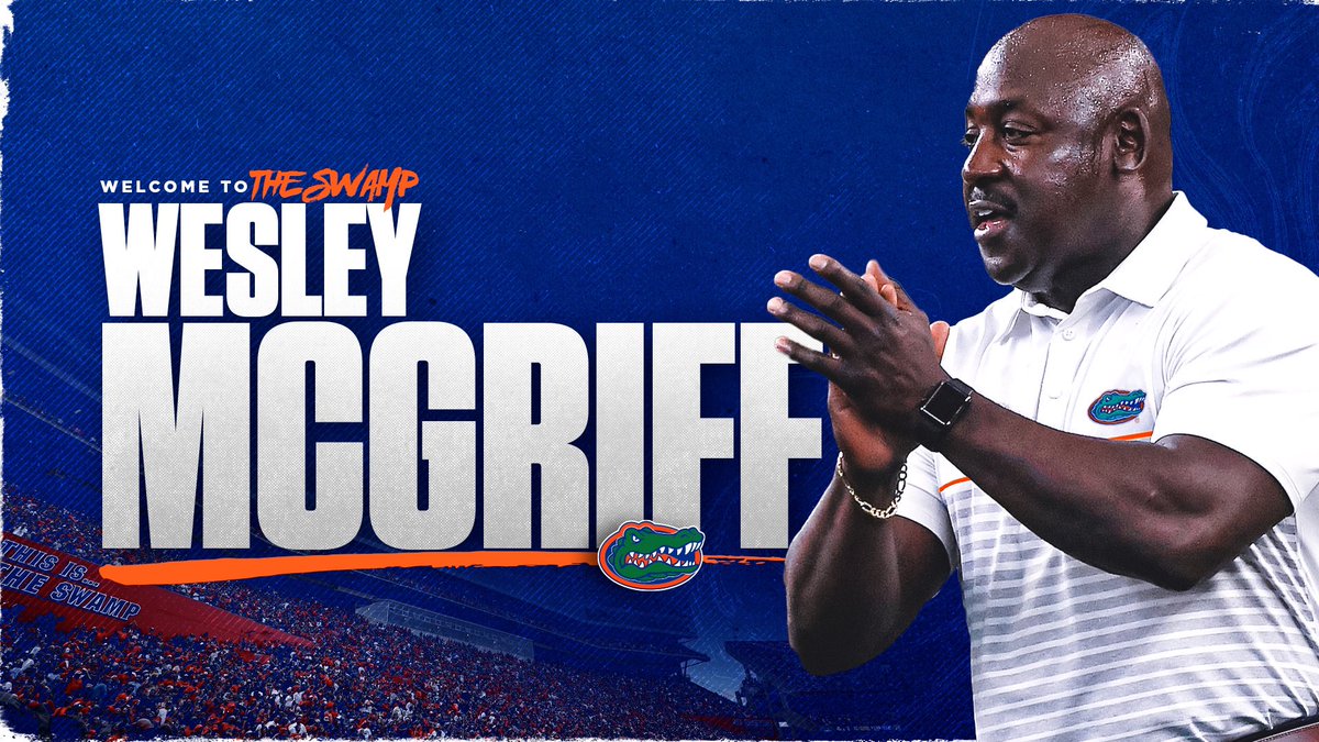 GatorsFB's tweet photo. Welcome to The Swamp, Coach!

🐊: https://t.co/dXDbeVFcq7 https://t.co/ImtjfP9qEM