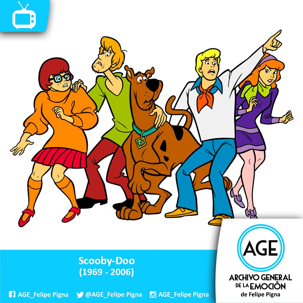 AGE_FelipePigna's tweet photo. Scooby-Doo, Fred Jones, Daphne Blake, Vilma Dinkley y Shaggy Rogers #ArchivoGeneraldelaEmocion #Decada1960 #Decada1970 #Decada1980 https://t.co/5ED4UaDAGT