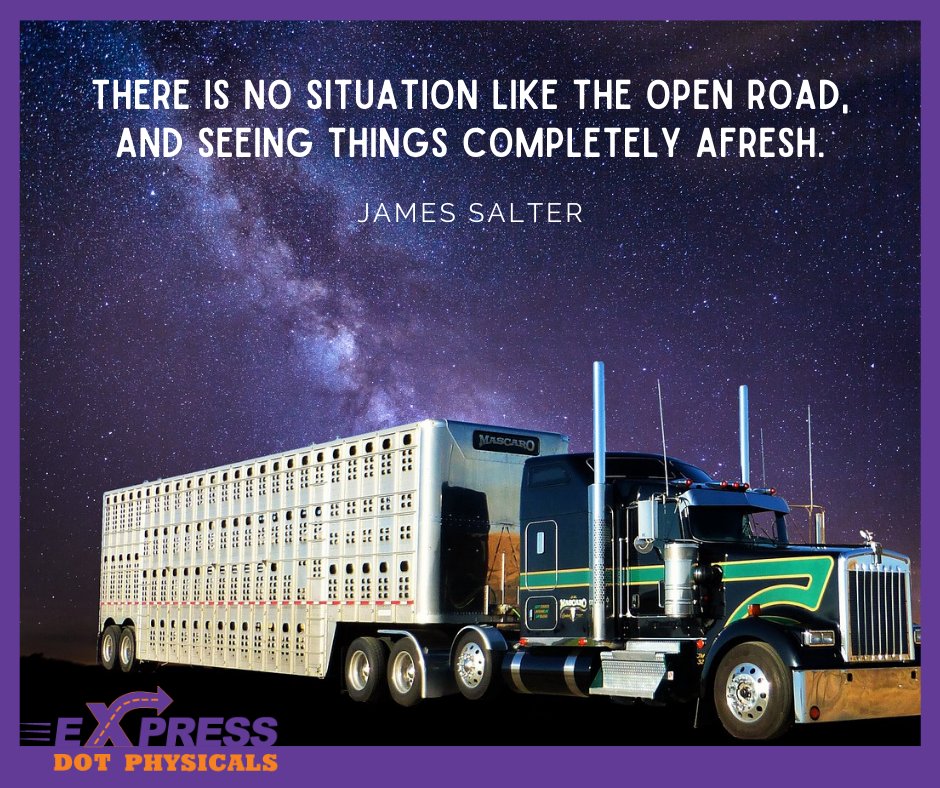 ExpressDotPhysi's tweet photo. Being on the road is always a chance of looking at life in a different way. #ExpressDOT #Atlanta #dotphysicals #ExpressDOTPhysicals #TruckerLife https://t.co/Xha3b2JXBU
