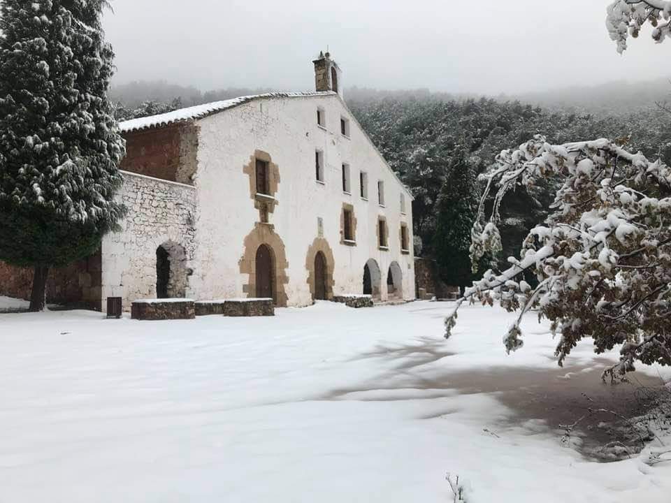 miquelnotari's tweet photo. ❄️❄️❄️ #Vilafamés Ermita de Sant Miquel, coberta de neu, al paratge del Mollet, prop de Sant Joan de Moró (la Plana Alta, País Valencià). Fotografia de Sergi Rubio.

⚠️Molta precaució a totes les persones que circuleu per l'interior del país. Eviteu desplaçaments! https://t.co/YqFCwtYsih