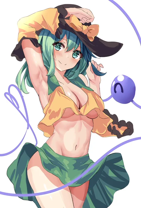 こいしお姉ちゃんです♨
#深夜の真剣お絵描き60分一本勝負
#古明地こいし
+35 