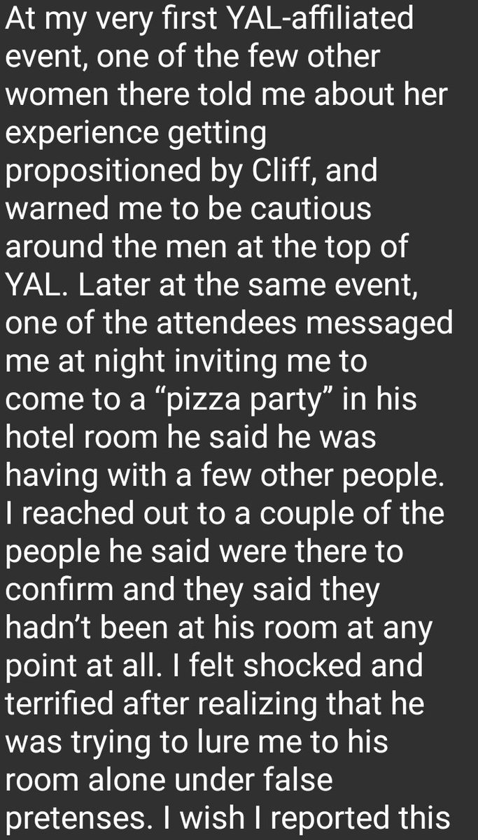 Another Facebook dm shared with permission  #YALtoo