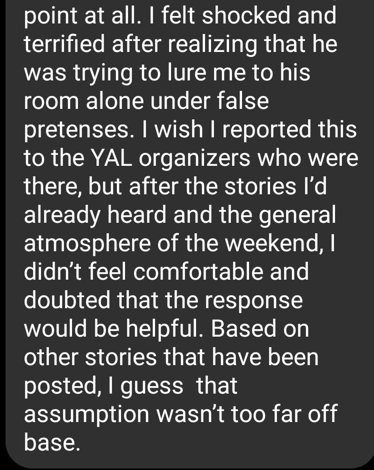 Another Facebook dm shared with permission  #YALtoo