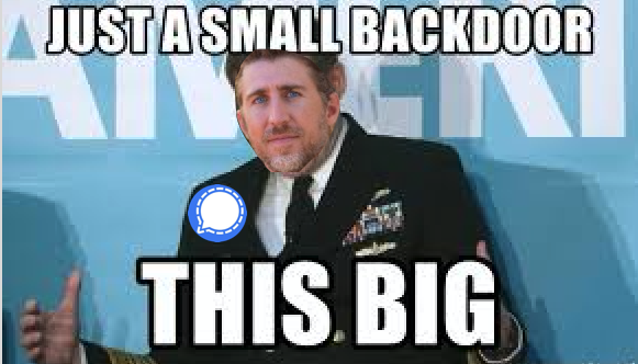 Hey look, I found a picture of <a href="/moxie/">Moxie Marlinspike</a> from his old days. This must be why <a href="/elonmusk/">Elon Musk</a> likes <a href="/signalapp/">Signal</a> so much, they both love that Doors song "Backdoor Man" : youtube.com/watch?v=E9n3v4…

#Bitcoin Protocol Says Fuck You To Backdoors