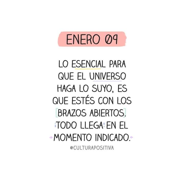 cultura_positiv's tweet photo. ✨Buen día! 🌞Con los brazos abiertos. Confiando y esperando. Creyendo y queriendo. Se vienen cosas buenas, no bajes las energías. 🙌 Feliz sábado! https://t.co/g0F3L1Z7Mq