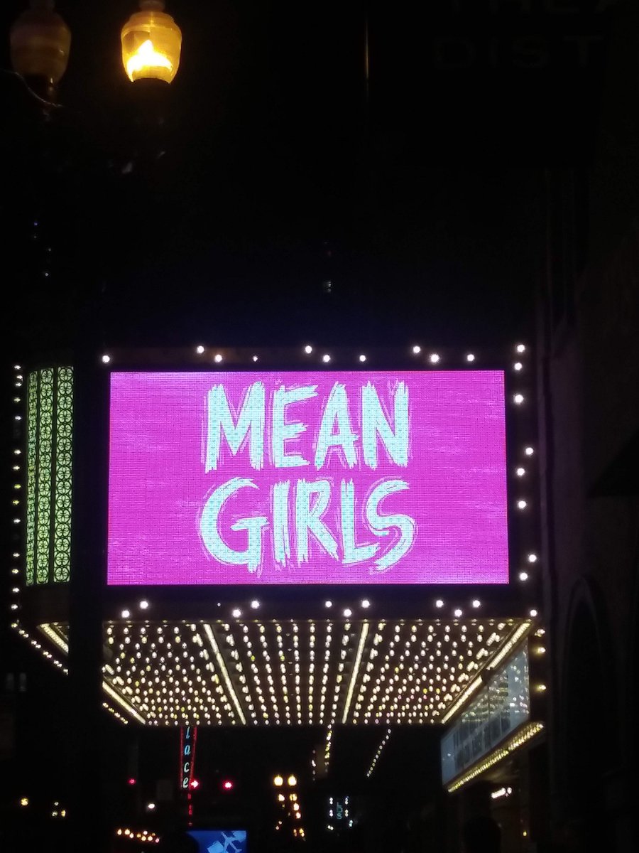 sparxsiris's tweet photo. Today marks a year to when I saw @MeanGirlsBway in Chicago, Im so glad I got to see it with my friends. I love this show so much 💖 #FetchFans https://t.co/Vxnjxv7Rg7