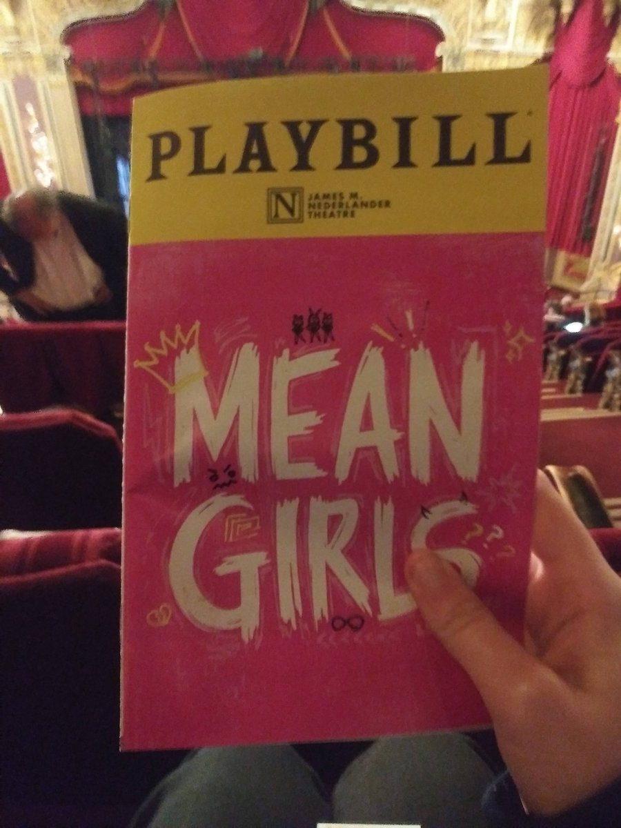 sparxsiris's tweet photo. Today marks a year to when I saw @MeanGirlsBway in Chicago, Im so glad I got to see it with my friends. I love this show so much 💖 #FetchFans https://t.co/Vxnjxv7Rg7