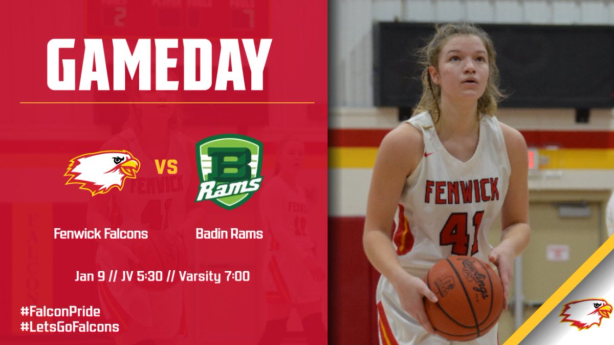 BFHSFalconsGBB's tweet photo. It's #Gameday today! We host Badin in a SATURDAY NIGHT game! https://t.co/0GsWxWolXg