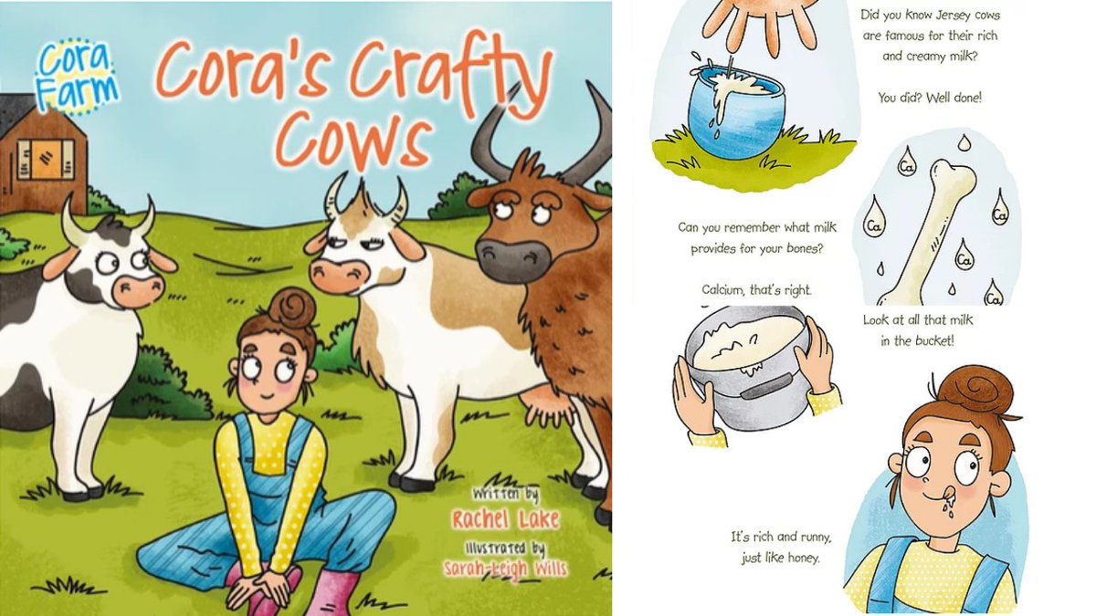 KAbooks1's tweet photo. Cora's Crafty Cows

Written by Rachel Lake
£6.99Price

Visit our website:https://t.co/sJ8MbIYNn2
Follow us on:
Instagram:- https://t.co/BsMEkjfZkw
Twitter: https://t.co/3HYAHrTr7W

#CorasCraftyCows #RachelLake #kabooks #kamedia #JustineLeeMaynard #kids #WritingCommunity #writing https://t.co/2sFXmNXYlx