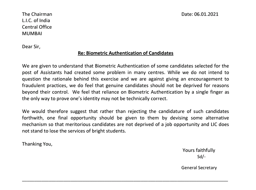 SethiDebadutta's tweet photo. @LICIndiaForever It's been more than 1 year. Kindly solve the problem of biometric mismatch candidates. Biometric mismatch is not our fault, it's beyond our control. Biometric mismatch occurred due skin problems, technical glitch etc. Kindly take necessary step to solve it. https://t.co/qk2vF51ac2