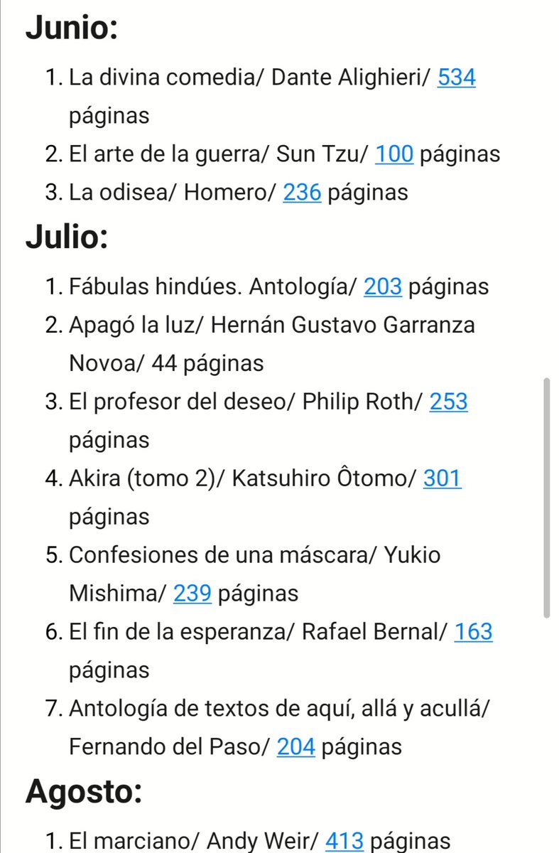 EdgarRLx's tweet photo. Lista de libros que leí el año pasado https://t.co/ndQqKOvEs9