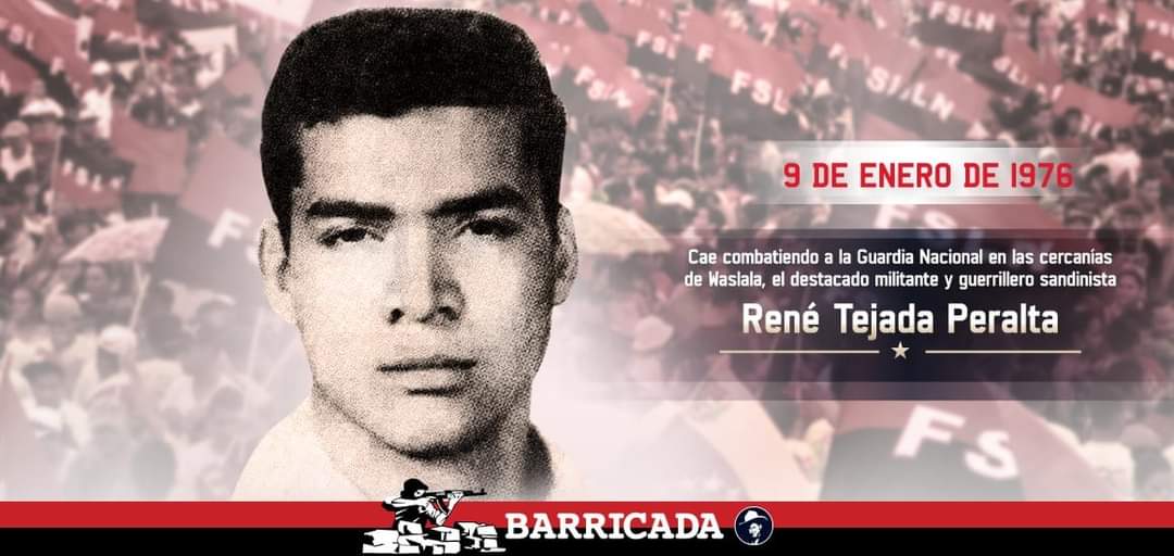#SeguimosCambiandoNicaragua #2021EsperanzasVictoriosas
#09Enero 

Al final le tocó pagar con su vida sus ideales.