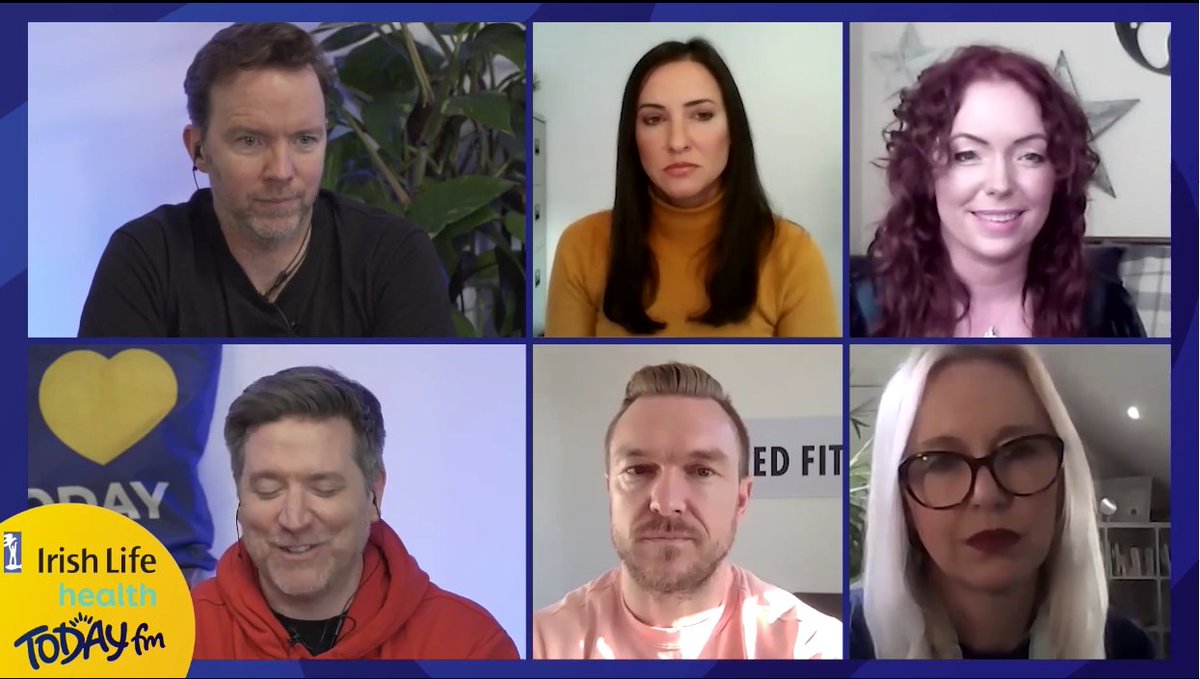 TodayFM's tweet photo. We're LIVE

Join @DermotTodayFM &amp; @DaveTodayFM for a special #MindYourselfNow panel event with our anxiety/stress, meditation, nutrition and sleep experts! @irishlifehealth #Runuary

FB: https://t.co/wlg6FXmn9l

YouTube: https://t.co/nXOVFHBubN https://t.co/4VuiFc97L0