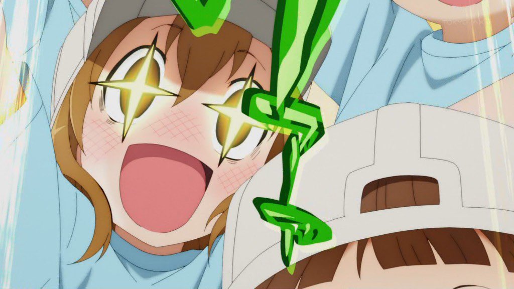 Tennis チノ推し はたらく細胞1話感想 まさかいきなり神回ですか 予想外でびっくりしかしてない 血小板ちゃん達の活躍がとにかく可愛い ここまで来られると今後僕は耐えられるのだろうか はたらく細胞