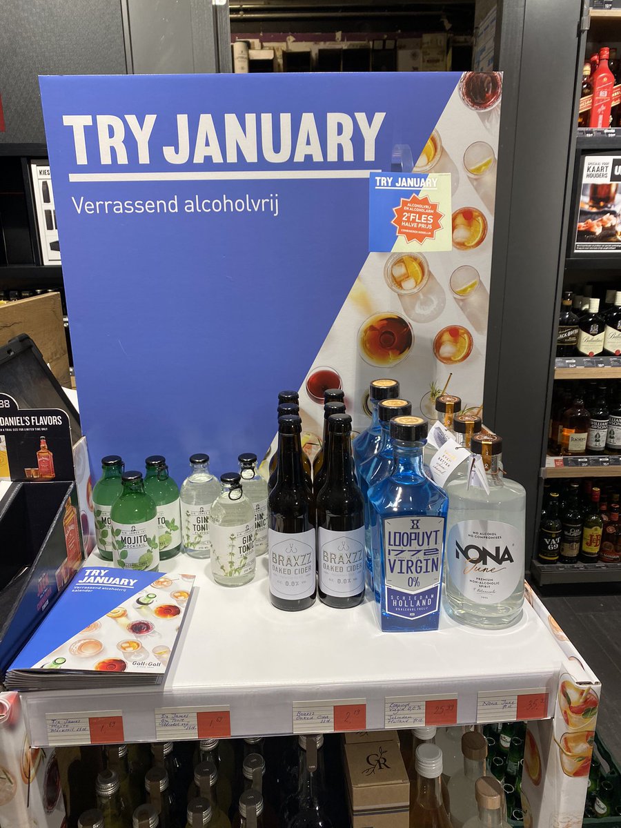Try de Braxzz 0.0 Oaked Cider in January bij de Gall&amp;Gall - <a href="/ikpasnl/">IkPas</a> <a href="/GallNL/">Gall & Gall</a> <a href="/dryjanuary/">Dry January</a> #ikpas #DryJanuary #gallandgall #braxzz #cider #alcoholvrij #tryjanuary #slockdown