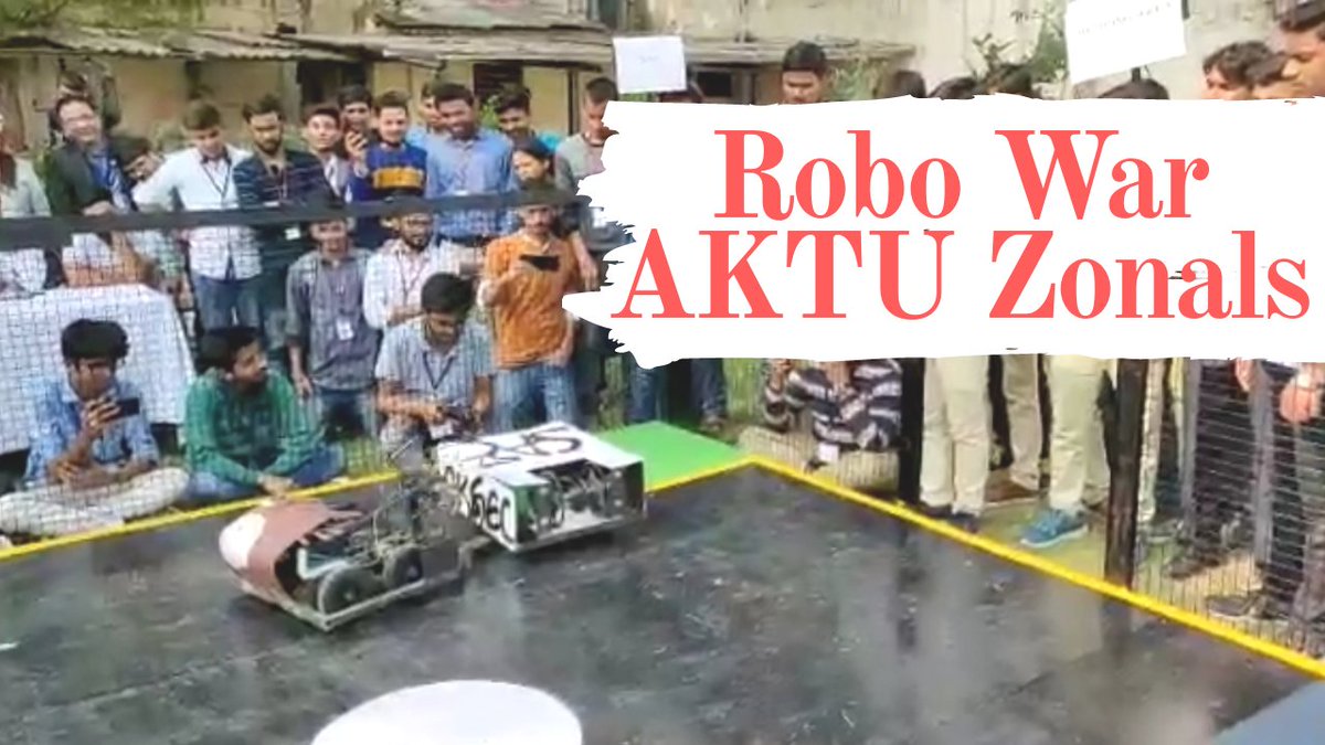 technicalcastle's tweet photo. ROBO WAR / BattleBot / Robo Fight

Link for video 👉
https://t.co/H9gq4utJpI

Please have a look .....

#RoboWar #BattleBots #AKTU 
#Robotics #Robots #Robo 
#RoboFight #technology
@technicalcastle @AKTU_Lucknow 
@kiet https://t.co/19nkhekm7t
