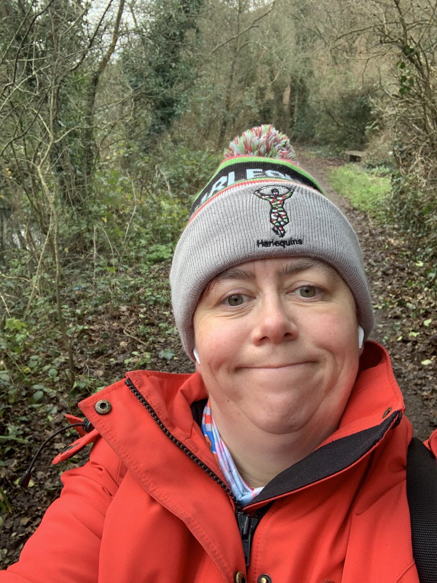 As it’s a weekend took the opportunity to go for a long walk for #RedJanuary and my #RunLeJog challenge. Decided to walk along the canal to town which was fun trying to work out where I was going. Done it one was before with Cathy but 1st time alone. #MercerActive #thisgirlcan