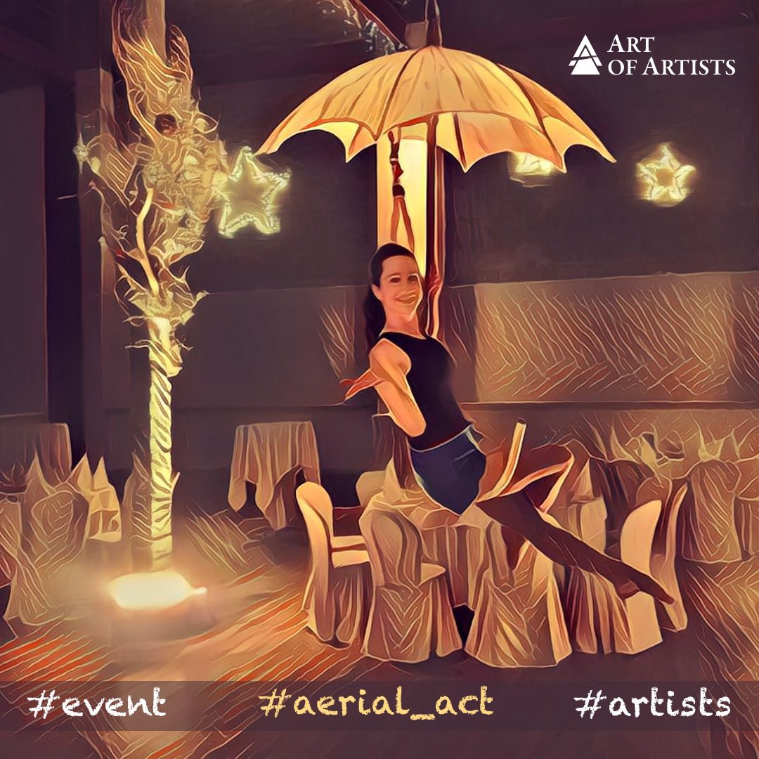 Wenn Sie auf der Suche nach #entertainment für Ihren #firmenevent sind, könnte ein #aerialAct eine spannende Idee sein. Bei Interesse einfach bei mir melden. 

#event #events #artists #künstler #ArtOfArtists #firmenfeier #sommerfest #kundenevent #mitarbeiterfest #weihnachtsfeier