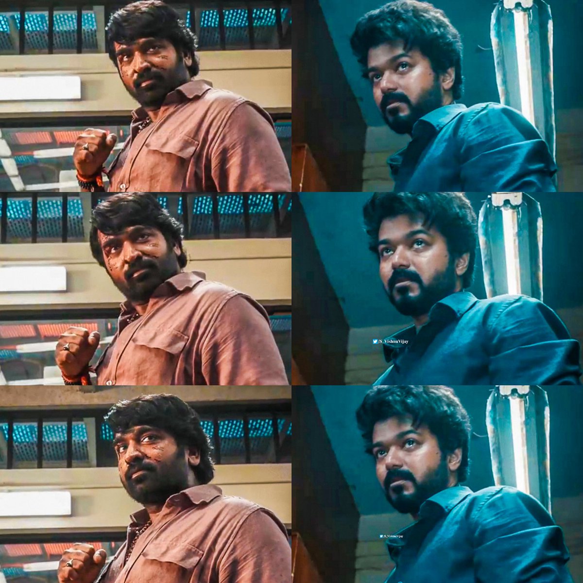 SeathuV's tweet photo. உலகத்துல எத பார்த்து வேணா பயப்படலாம் ☺🔥

ஆனா சாவு நம்மல நெருங்கிட்டா.. எதிர்ல இருக்குறது எமனா இருந்தாலும் பயப்பட கூடாது 😎🔥 

தரமான சம்பவம் இருக்கு💥

#Master @actorvijay #MasterFilm #MasterPromo5 #MasterPongal #VijayTheMaster #Makkalselvan #vijaysethupathi https://t.co/4OtDo1ZZpZ