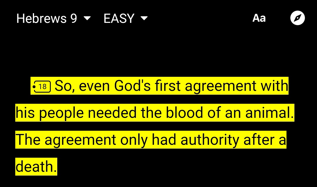 When God gave Moses the first convenant/testament, it wasn't in effect until He sprinkled blood on it.The blood of bulls and goats was what set the first covenant into motionSo a death was necessary to set the first covenant into motion