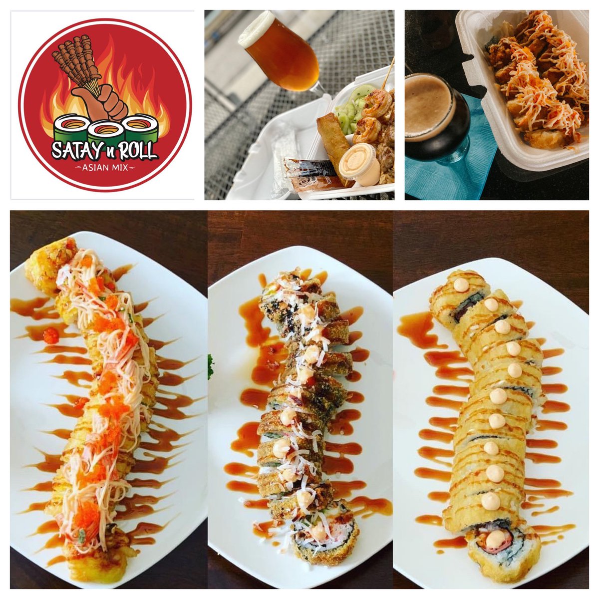 We’re psyched it’s Satay n Roll Saturday! 

#trussvilledowntown #growlerstogo #beer #foodie #beerpairing #craftbeer #foodphotography #foodtruck #patio #sushilovers #sushi #buylocal #alabamabeer #madeintrussville #trussvillealabama #trussville #birminghamalabama