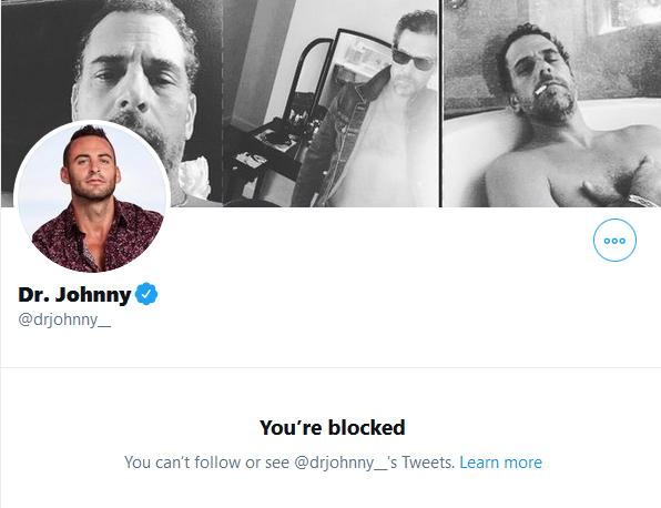 WisdomNoises's tweet photo. @samcakes90 @thetracyly so he blocks everyone? damn i thought i was special 😂 https://t.co/14d2Jb3Xhn