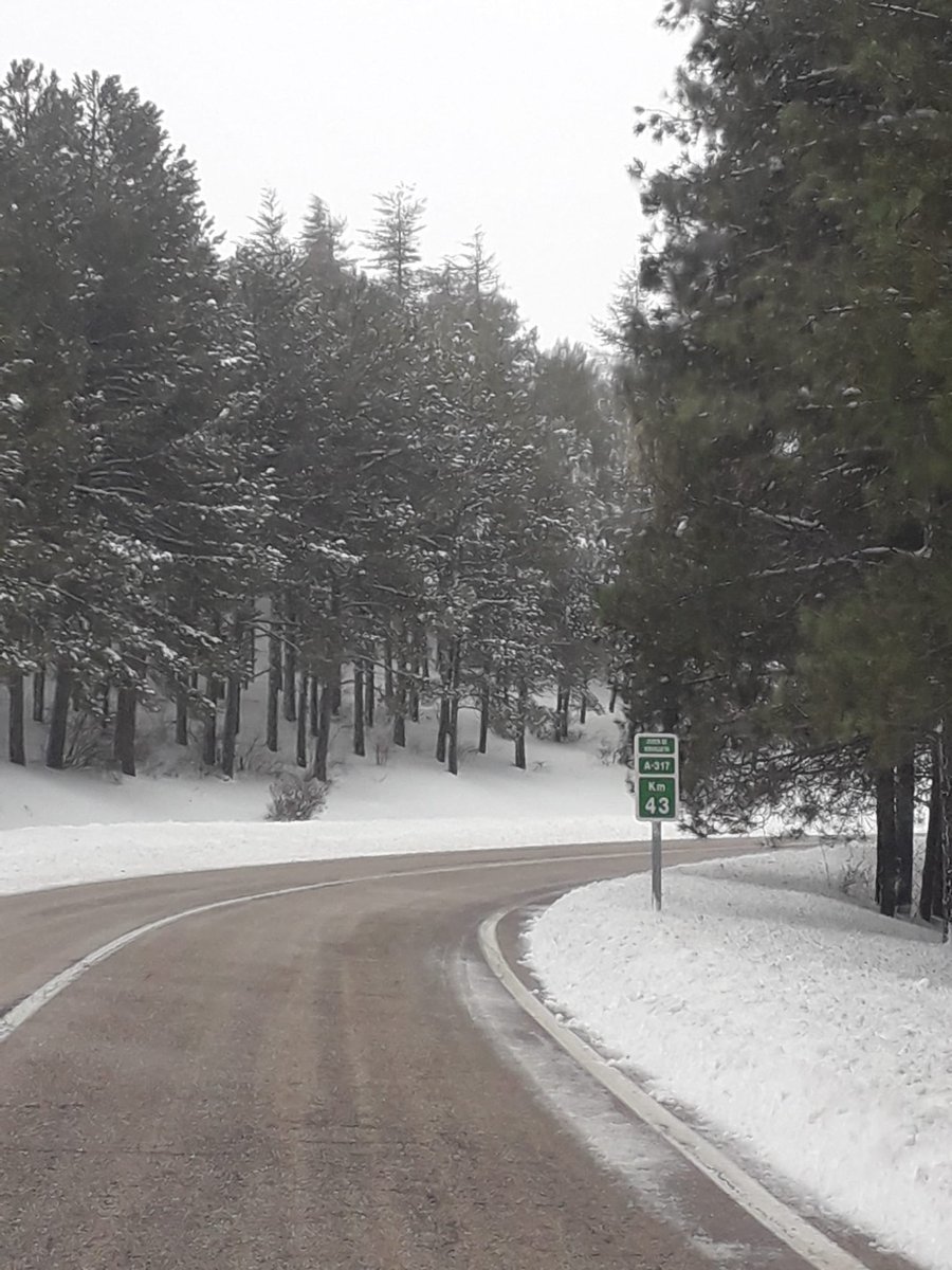 JaenJunta's tweet photo. Todas las  🛣 carreteras de la red autonómica de la provincia están ✅ abiertas a la circulación 🚙🚛   

Se recomienda ⚠️ precaución frente al temporal. ❄️

🚧 @FomentoAND mantiene a ✅83 personas trabajando hoy en tareas preventivas. 

#PlanVialidadInvernal #BorrascaFilomena https://t.co/GzbPOk23xm