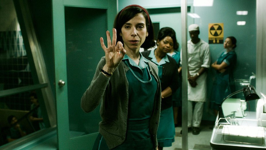 green in film can mean a plethora of things, but in the genre of horror, a hue of green that stands out to me is in the Shape of Water, where the audience was conditioned to associate green with clinics and something unnatural(still : shape of water)