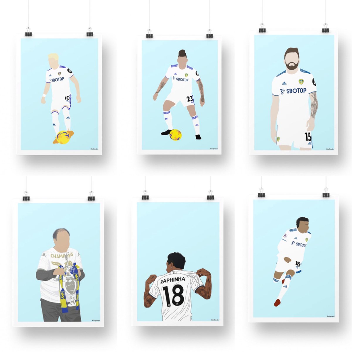 emilyrender's tweet image. CALLING ALL LEEDS FANS 

Hello Everyone!
I’ve done some drawings throughout lockdown and very excited to announce they are now on sale!

FOLLOW, RETWEET &amp;amp; TAG a Leeds fan for your chance to WIN a print of your choice 😊

Link below 👇🏻
etsy.me/2XnrCTX

#lufc #LeedsUnited