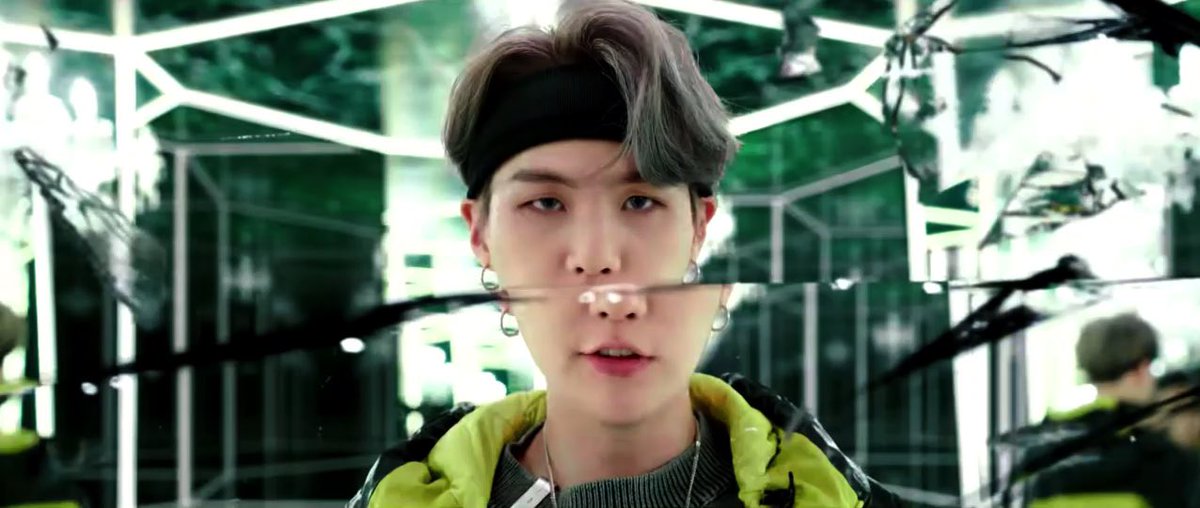 it’s chaotic, suffocating, and the audience just sees yoongi’s shadow break through the glass;` the part of himself that he tried desperately to keep away
