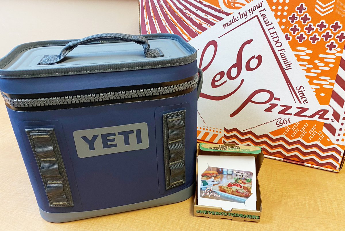 LedoPizza's tweet photo. 🏈 Ledo Pizza &amp; Yeti Cooler GIVEAWAY 🏈

RETWEET &amp; FOLLOW
for a chance to win a
$50 #LEDOPIZZA GIFT CARD &amp;
YETI COOLER! Thank You Dole Lemonade for the Yeti Prize!

(1 winner picked at 9pm 1/10/21)

TAILGATE AT HOME this weekend with our Football Deal 🏈

https://t.co/I8Dp83LfYk https://t.co/2a3LojJpPu