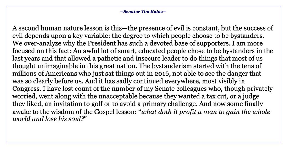 timkaine's tweet photo. Thoughts on January 6th, 2021. https://t.co/eqKFuFheBQ